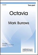 Octavia Two-Part choral sheet music cover